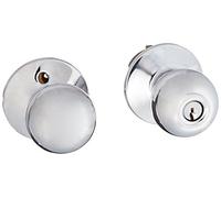 Schlage F80-ORB Orbit Lot de boutons de porte de rangement Chrome poli
