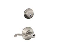 Schlage Fb50nv-acc Accent Clé d'entrée de gamme Leverset et pêne Combo à partir du Fb-se, FB50N V ACC 619