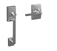 SCHLAGE FE285 625 LAT CEN Demi poignée inférieure Chrome brillant