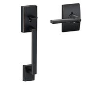 SCHLAGE FE285 CEN 716 LAT Century Poignée inférieure avec levier Latitude Bronze vieilli