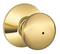 SCHLAGE Ingersoll-Rand F40 PLY 605 Plymouth brillant Brass Bed and Bath Bouton