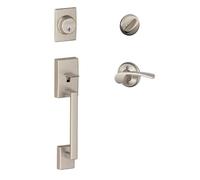 SCHLAGE Lock Company Century Poigne cylindre unique et levier Merano gauche Nickel satin (F60 CEN 619 MER LH)