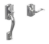 SCHLAGE Lock Company FE285 625 Acc CAM Poignée inférieure gauche Chromé brillant