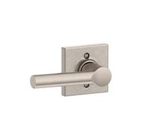 SCHLAGE Lock Company SCHLAGE Levier avec garniture Collins Serrure non tournante Nickel satin (F170 BRW 619 COL)
