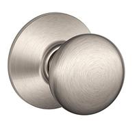 Schlage Serrure f10vply619 Plymouth Bouton Passage knobset-sn Plymouth de Passage