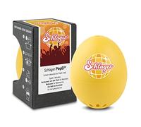 Schlager PiepEi - Minuteur à œufs Chantant pour Cuisiner - Cuiseur à œufs pour 3 degrés de dureté - Schlager Best of - Oeuf de Cuisine drôle - Musique Eggtimer - Brainstream