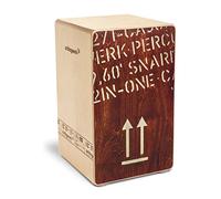 Schlagwerk Cajon CP404RED 2 en 1 Bouleau Rouge Large H 49 cm