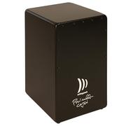 Schlagwerk Cajon CPP25 "La Peru" Editon Parrinello - Laqué en noir sur tout le pourtour avec surface structurée - Cordes de caisse claire réglables en continu - Design par Giovanni Parrinello