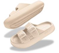 SCHLAPPY™ Original Belt, chaussures de bain pour homme et femme, 100 % sans plastique, imperméables et antidérapantes, beige, 42/43 EU