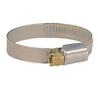 Gardena Pince à tuyau: Pince à tuyau en acier inoxydable Pour la fixation de tuyauterie, plage de serrage 12-20 mm (1/2 Pouce), bande passante 9 mm, fil de ver (7191-20)