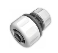 Connecteur de tuyau WHITE LINE, 3/4' sur 1/2', blanc