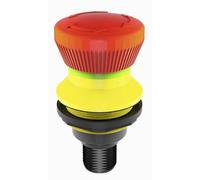 Schlegel FRVKOO_C001 Bouton poussoir champignon de maintien d'urgence 2 ouvertures IP65, IP67 1 pièce