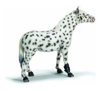 SCHLEICH - 13617 - FIGURINE - ANIMAUX - JUMENT KNABSTRUPPER G