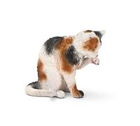 Schleich - 13675 - Figurine - Chat Faisant sa Toilette