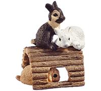 Schleich - 13748 - Figurine - Jeunes Lapins Jouant
