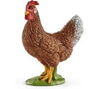schleich 13826 Poule, dès 3 ans, FARM WORLD - Figurine de jeu, 2 x 4 x 5 cm