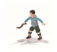 Schleich - 13904 - Figurine - Garçon avec Une Branche