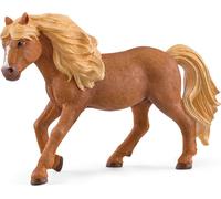schleich 13943 Poney islandais étalon, dès 5 ans, HORSE CLUB - Figurine de jeu, 4 x 13 x 9 cm