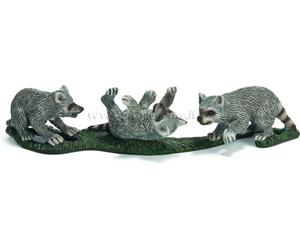 Schleich - 14625 - Figurine - Animaux - Bébés Raton Laveur