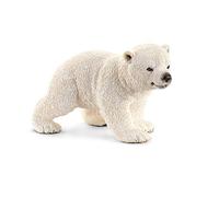 Schleich 14708 Ourson Polaire Marchant, dès 3 Ans, Wild Life - Figurine, 4 x 7 x 4 cm
