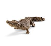 Schleich 14736 Crocodile, dès 3 Ans, Wild Life - Figurine, 18 x 7 x 5 cm