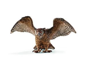 Schleich - 14738 - Figurine Animal - Hibou Grand-duc