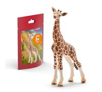 Schleich Figurine 14751 Bébé girafe Wild Life – dès 3 ans – 6,8 × 3,5 × 11,8 cm