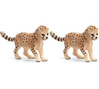 Schleich 14866 Bébé Guépard (Wild Life) (Lot de 2)