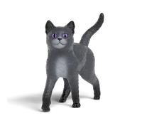 Schleich 14912 Karajan Le Chat, dès 3 Ans, L’ÉCOLE des Animaux Magiques - Figurine, 8 x 3 x 7 cm