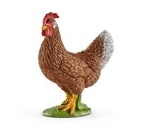schleich 17081 Poule à partir de 3 Ans - Farm World - Figurine - 2 x 4 x 5 cm