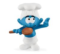 Schleich 20831 Schtroumpf Cuisinier (The Smurfs) Multicolore