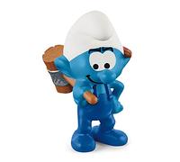 Schleich 20832 Schtroumpf Bricoleur (The Smurfs) Multicolore