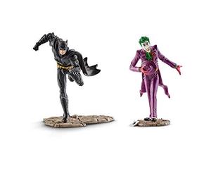 Schleich - 22510 - Figurine Bande Dessinée - Scenery Pack - Batman Vs The Joker