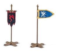 Schleich - 42149.0 - kit de drapeaux G