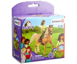 SCHLEICH 42414 Horse Club Sarah & Mystery