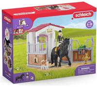 Schleich® 42437 Schleich® Horse Club 42437 Pferdebox mit Horse Club Tori & Princess Spielfiguren-Set