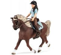 Schleich 42438 - Horse Club Box de lavage pour chevaux Emily & Luna Marron G