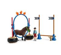 Schleich 42482 Course d'agility pour Poney (Farm World)