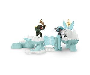 Schleich 42497 Attaque de la forteresse de Glace, dès 7 Ans, Eldrador - Coffret, 39 x 16.7 x 23 cm