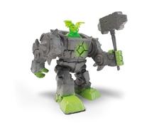 Schleich 42547 Cyborg de Pierre Eldrador Mini Creatures, dès 7 Ans, Eldrador Mini Creatures - Figurine, 13,5 x 10,5 x 19 cm