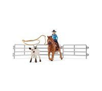 Schleich Team Roping mit Cowgirl