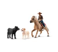 schleich 42578 FARM WORLD Aventures d'équitation Western de Jouets schleich, Fig