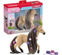 Schleich 42588 Horse Club - Écurie Salon de Beauté Sofia's Beauties avec Accessoires de Pansage et Figurines Chevaux - Coffret de 99 Pièces pour Enfants de 4 Ans et +