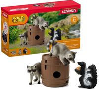 Schleich 42596 - Figurines animales Wild Life - Le plaisir de jouer autour d'une noix