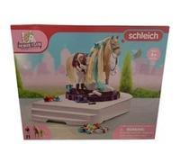 Schleich Figurine magique Bayala Pégase aux Fleurs 70590 – Détails scintillants – Cadeau 5-12 ans