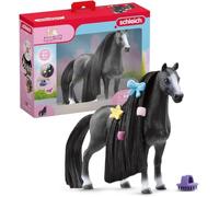 schleich 42620 HORSE CLUB Sofia's Beauties Jument Quarter Horse à coiffer 8 Pièces - Figurine Cheval à La Crinière Brossable avec Accessoires - Cadeau pour Enfants dès 4 Ans et Plus