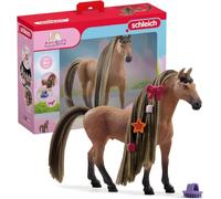 Schleich 42621 Horse Club Sofia's Beauties Étalon Akhal-Teké à coiffer- Coffret de 8 Pièces avec Figurine Cheval à coiffer pour Garçons et Filles - Cadeau pour Enfant dès 4 Ans