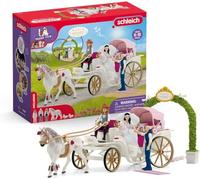 Figurine La calèche des mariés, dès 5 ans, schleich 42641 HORSE CLUB - coffret, 106 pièces