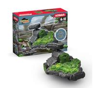 schleich 42665 Jet de Pierre rétrofriction avec Mini Creature, dès 7 ans, ELDRADOR CREATURES - coffret, 15 pièces