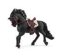 Schleich 42707 Étalon Pure Race Espagnole avec Accessoires, dès 5 Ans, Horse Club - Coffret, 3 pièces